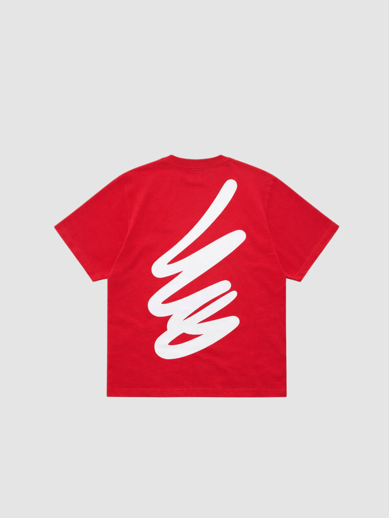 Red "Marker" T-Shirt
